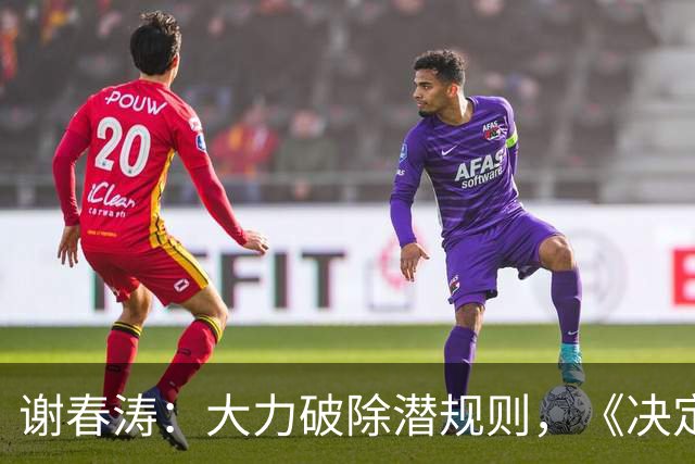 谢春涛：大力破除潜规则，《决定》强调从立明规矩做起